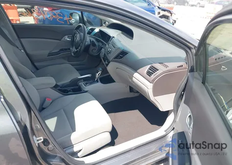 2012 Honda Civic Ex from USA, damaged, VIN 2HGFB2F88CH307740